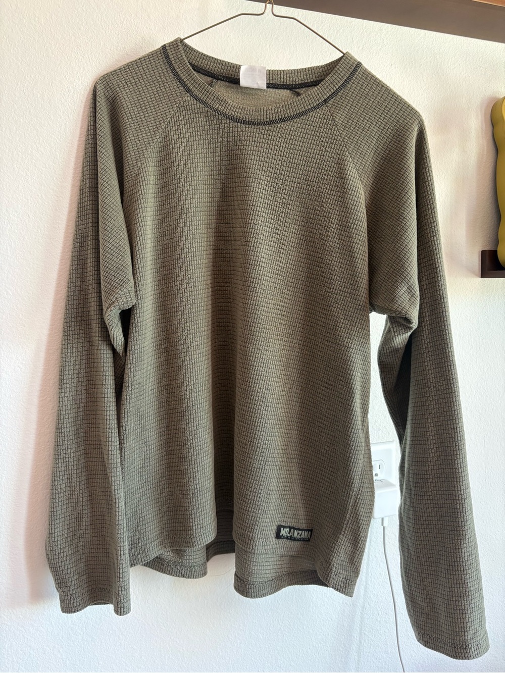 Melanzana Olive Crewneck